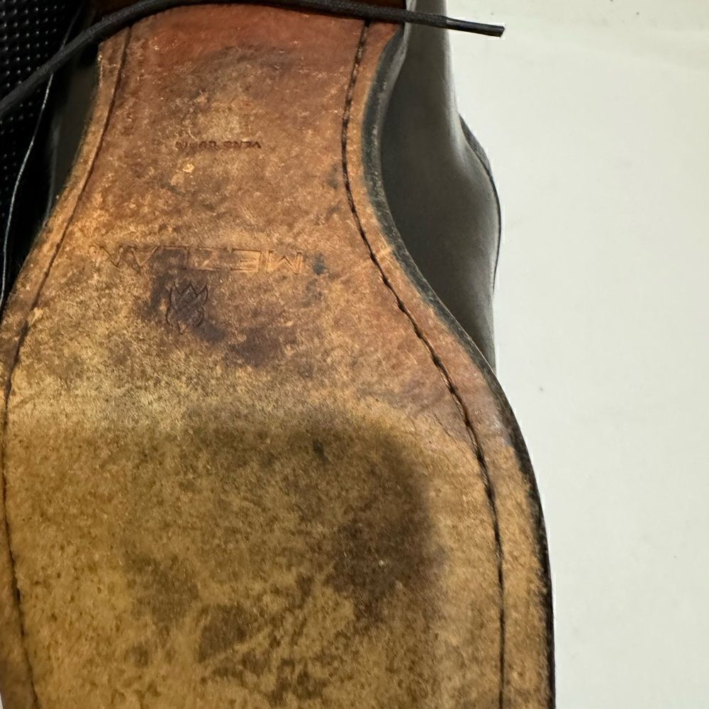 MEZLAN ' Gorgeous Black Leather men’s shoes size 9.5 M - Picture 11 of 16